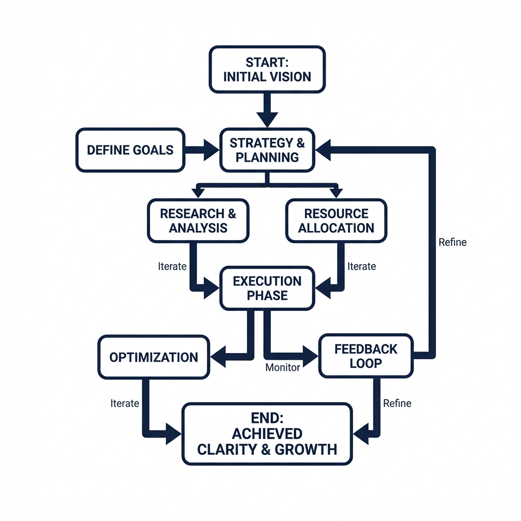 地図のように明快な資料